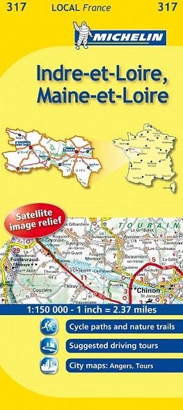 INDRE ET LOIRE MAINE ET LOIRE (MAPA LOCAL FRANÇA 317) | 9782067133716 | VARIOS AUTORES | Llibreria La Gralla | Llibreria online de Granollers