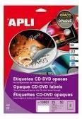 ETIQUETES CD OPAQUES 50 UNITATS | APL10601 | APL10601 | Llibreria La Gralla | Librería online de Granollers