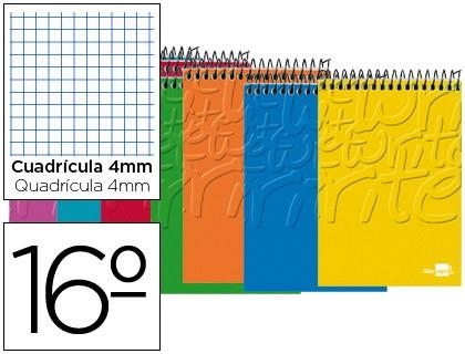 LLIBRETA A7 LIDERPAPEL QUADRICULA 80 F | 8423473007284 | 08420 | Llibreria La Gralla | Librería online de Granollers