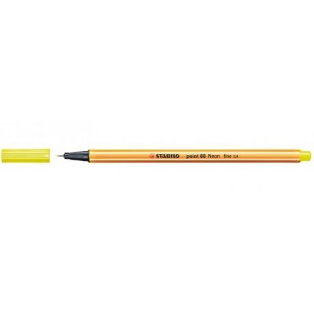 RETOLADOR STABILO POINT 88/024 GROC FLUORESCENT | 4006381438544 | 88/024 | Llibreria La Gralla | Librería online de Granollers