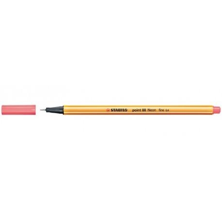 RETOLADOR STABILO POINT 88/040 ROSA FLUORESCENT | 4006381438568 | 88/040 | Llibreria La Gralla | Librería online de Granollers