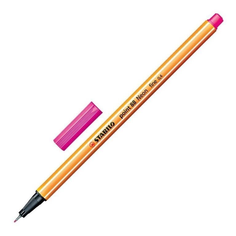 RETOLADOR STABILO POINT 88/056 FUCSIA FLUORESCENT | 4006381438582 | 88/056 | Llibreria La Gralla | Librería online de Granollers