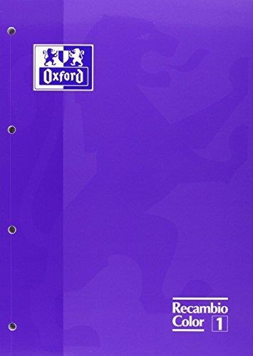 RECANVI FULLS OXFORD A4 LILA | 8412771083458 | Llibreria La Gralla | Librería online de Granollers