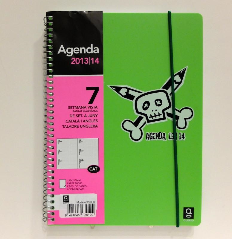 AGENDA ESCOLAR 13-14 QUERFO A5 SV | 8424645939129 | Llibreria La Gralla | Llibreria online de Granollers