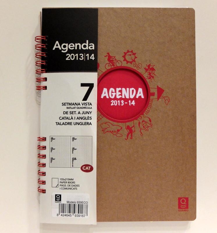 AGENDA ESCOLAR 13-14 QUERFO A5 SV | 8424645939167 | Llibreria La Gralla | Librería online de Granollers