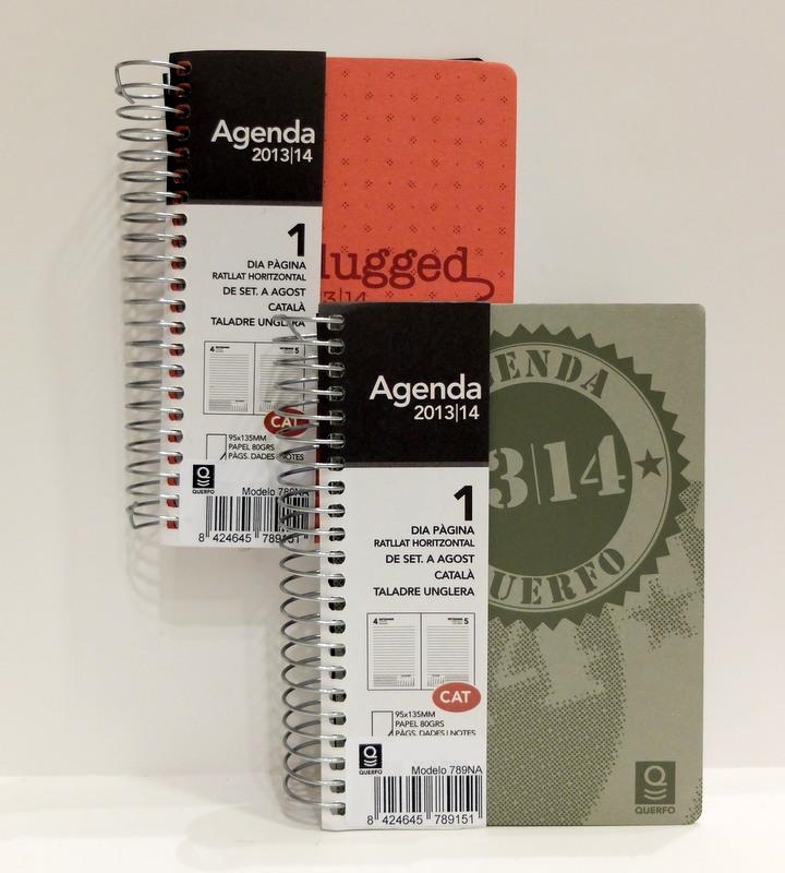 AGENDA ESCOLAR 13-14 QUERFO A7 DP | 8424645789151 | Llibreria La Gralla | Llibreria online de Granollers