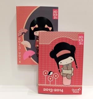 AGENDA ESCOLAR 13-14 QUOVADIS KOKESHI 1DP | 3371010338511 | Llibreria La Gralla | Librería online de Granollers