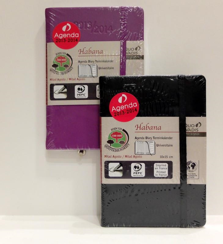 AGENDA ESCOLAR 13-14 QUOVADIS HAVANA SV | 3371010288366 | Llibreria La Gralla | Librería online de Granollers