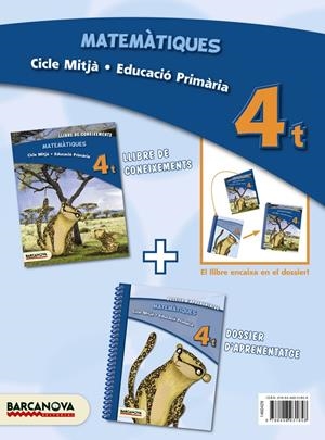 MATEMÀTIQUES 4T CM. PACK LLIBRE + DOSSIER | 9788448931858 | TORRA, MONTSERRAT/MARTÍNEZ, ELENA | Llibreria La Gralla | Llibreria online de Granollers