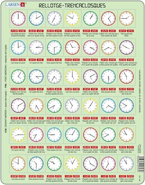 PUZZLE RELLOTGE  | 7023850227079 | LARSEN | Llibreria La Gralla | Llibreria online de Granollers