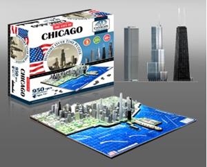 CHICAGO PUZZLE 4D CITYSCAPE | 7148320005336 | 4DCITYSCAPE | Llibreria La Gralla | Librería online de Granollers