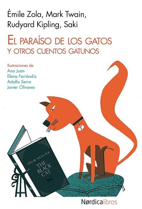 PARAISO DE LOS GATOS Y OTROS CUENTOS GATUNOS, EL | 9788415564799 | ZOLA, EMILE / TWAIN, MARK / KIPLING, RUDYARD / SAKI | Llibreria La Gralla | Llibreria online de Granollers
