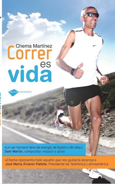 CORRER ES VIDA | 9788415115397 | MARTÍNEZ, CHEMA | Llibreria La Gralla | Llibreria online de Granollers