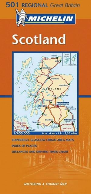 ESCOCIA MAPA (MICHELIN REGIONAL GREAT BRITAIN 501) | 9782061007914 | VARIOS AUTORES | Llibreria La Gralla | Llibreria online de Granollers