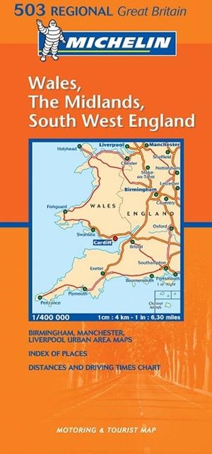 GALES INGLATERRA SUDESTE MAPA REGIONAL 503 MICHELIN | 9782061008010 | VARIOS AUTORES | Llibreria La Gralla | Llibreria online de Granollers