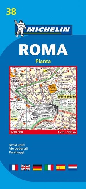 ROMA PLANO E INDICE MICHELIN 1/10500 | 9782067117105 | VARIOS AUTORES | Llibreria La Gralla | Llibreria online de Granollers