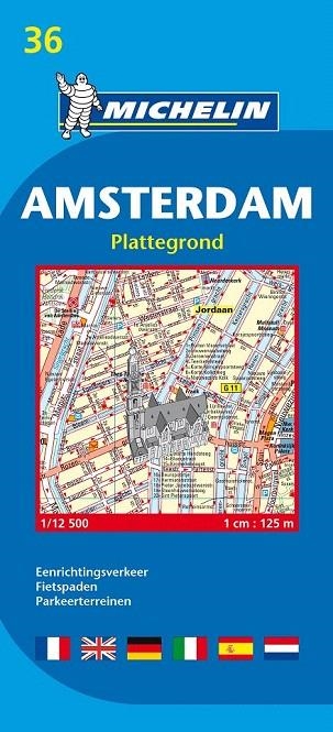 AMSTERDAM MAPA 1/12.500 | 9782067116771 | VARIOS AUTORES | Llibreria La Gralla | Llibreria online de Granollers