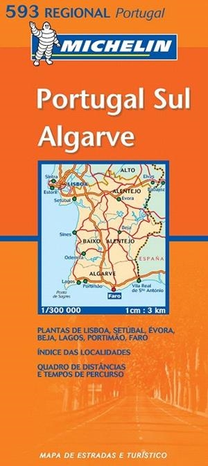 PORTUGAL SUL ALGARVE [MAPA 593 REGIONAL) | 9782067117198 | VARIOS AUTORES | Llibreria La Gralla | Llibreria online de Granollers
