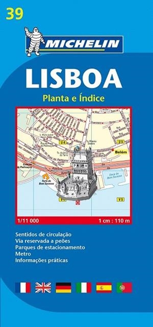 LISBOA MAPA 1/11.000 | 9782067117112 | VARIOS AUTORES | Llibreria La Gralla | Librería online de Granollers