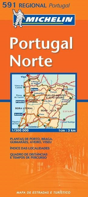 PORTUGAL NORTE [MAPA 591 REGIONAL) | 9782067117174 | VARIOS AUTORES | Llibreria La Gralla | Librería online de Granollers