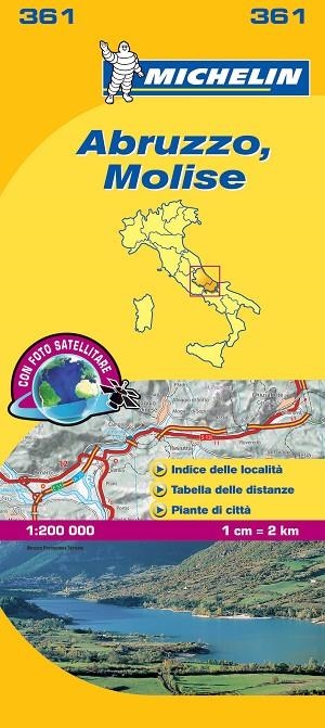 ABRUZZO,MOLISE (MAPA 361) | 9782067126701 | Llibreria La Gralla | Librería online de Granollers