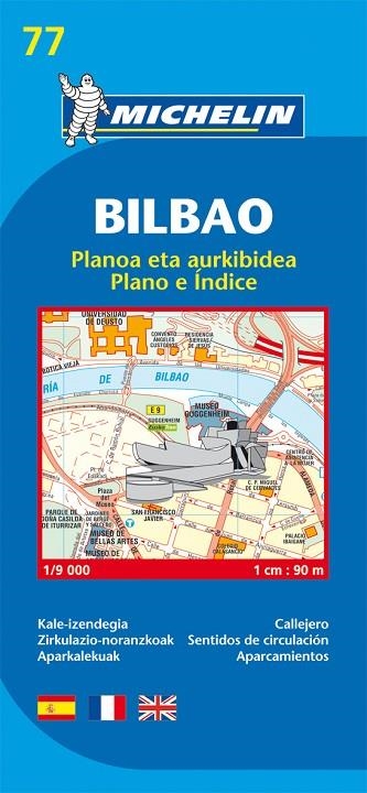 BILBAO (MAPA MICHELIN 77) | 9782067127890 | Llibreria La Gralla | Librería online de Granollers