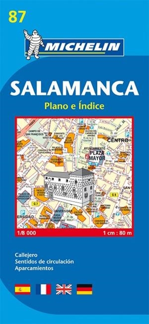 SALAMANCA (MAPA MICHELIN 87) | 9782067127999 | Llibreria La Gralla | Librería online de Granollers