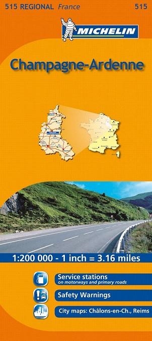 CHANPAGNE ARDENNE (MAPA 515 REGIONAL FRANÇA) | 9782067135239 | VARIOS AUTORES | Llibreria La Gralla | Librería online de Granollers
