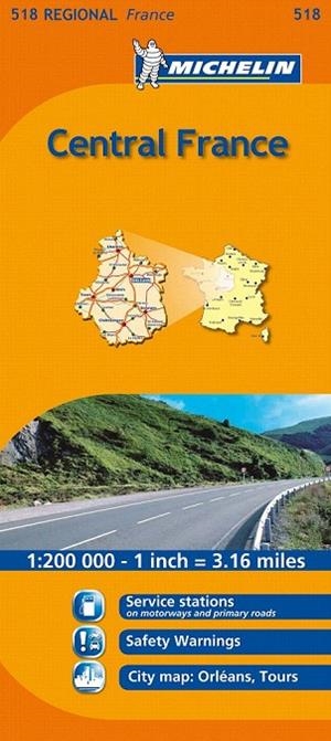 CENTRAL FRANCE (MAPA 518 REGIONAL FRANÇA) | 9782067135260 | VARIOS AUTORES | Llibreria La Gralla | Librería online de Granollers
