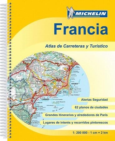 FRANCIA ATLAS DE CARRETERA Y TURISTICO | 9782067142879 | VARIOS AUTORES | Llibreria La Gralla | Librería online de Granollers