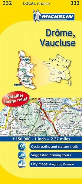DROME VAUCLUSE (MAPA 332 LOCAL FRANCE) | 9782067133860 | VARIOS AUTORES | Llibreria La Gralla | Librería online de Granollers