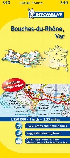 BOUCHES DU RHONE VAR (MAPA 340 LOCAL FRANÇA) | 9782067133945 | VARIOS AUTORES | Llibreria La Gralla | Librería online de Granollers