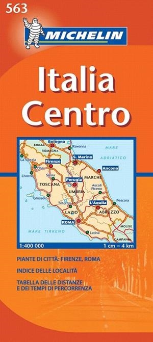 ITALIA CENTRO (MAPA 563) | 9782067133143 | VARIOS AUTORES | Llibreria La Gralla | Librería online de Granollers