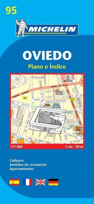 OVIEDO (MAPA MICHELIN 95) | 9782067140820 | VARIOS AUTORES | Llibreria La Gralla | Librería online de Granollers