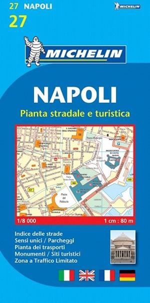 NAPOLI NAPOLS (MAPA MICHELIN 27) | 9782067137967 | VARIOS AUTORES | Llibreria La Gralla | Librería online de Granollers