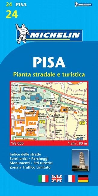 PISA (MAPA MICHELIN 24) | 9782067137936 | VARIOS AUTORES | Llibreria La Gralla | Librería online de Granollers