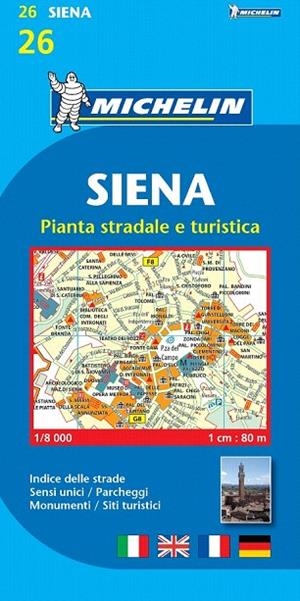 SIENA (MAPA MICHELIN 26) | 9782067137950 | VARIOS AUTORES | Llibreria La Gralla | Librería online de Granollers