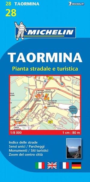 TAORMINA (MAPA MICHELIN 28) | 9782067137974 | VARIOS AUTORES | Llibreria La Gralla | Librería online de Granollers