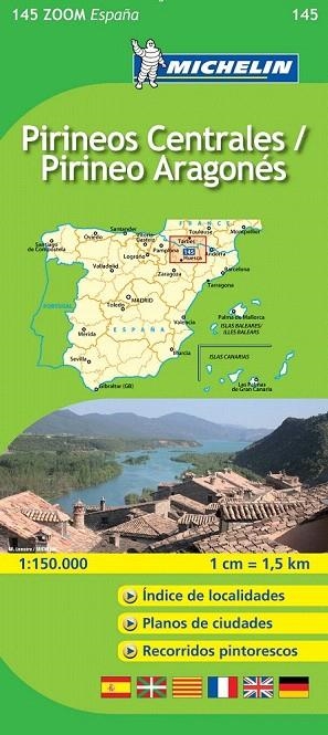 PIRINEOS CENTRALES PIRINEO ARAGONES (MAPA ZOOM 145 ESPAÑA) | 9782067140646 | VARIOS AUTORES | Llibreria La Gralla | Librería online de Granollers