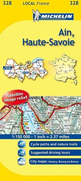 AIN HAUTE SAVOIE (MAPA LOCAL,328  MICHELIN 2009) | 9782067133822 | VARIOS AUTORES | Llibreria La Gralla | Librería online de Granollers