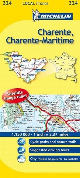 CHARENTE CHARENTE MARITIME MAPA LOCAL MICHELIN 2009 | 9782067133785 | VARIOS AUTORES | Llibreria La Gralla | Librería online de Granollers