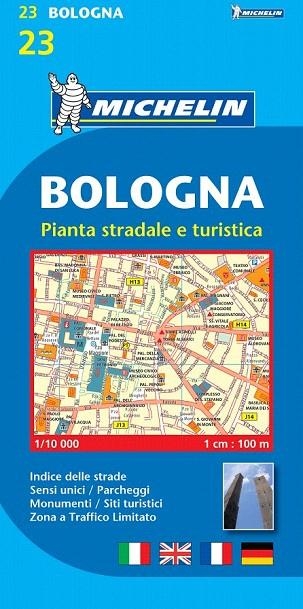 BOLOGNA (MAPA MICHELIN 23) | 9782067137929 | VARIOS AUTORES | Llibreria La Gralla | Librería online de Granollers