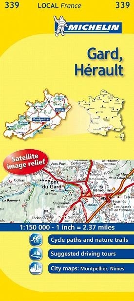 GARD HERAULT MAPA LOCAL MICHELIN 339 2011 | 9782067133938 | VARIOS AUTORES | Llibreria La Gralla | Llibreria online de Granollers