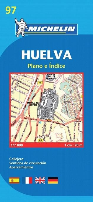 HUELVA PLANO MICHELIN 97 | 9782067158498 | VARIOS AUTORES | Llibreria La Gralla | Llibreria online de Granollers