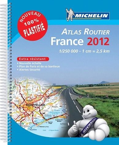 ATLAS FRANCE 2012 (PLASTIFIÉ) | 9782067167001 | VARIOS AUTORES | Llibreria La Gralla | Librería online de Granollers