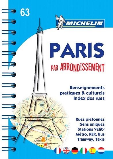 PARÍS PAR ARRONDISSEMENT (PLANO MICHELIN 2012) | 9782067150539 | VARIOS AUTORES | Llibreria La Gralla | Llibreria online de Granollers