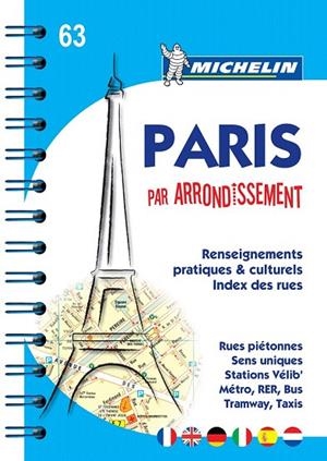 PARÍS PAR ARRONDISSEMENT (PLANO MICHELIN 2012) | 9782067150539 | VARIOS AUTORES | Llibreria La Gralla | Llibreria online de Granollers