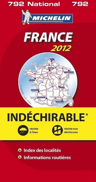 FRANCE MAPA NATIONAL 792 "ALTA RESISTENCIA" 2012 | 9782067169951 | VARIOS AUTORES | Llibreria La Gralla | Librería online de Granollers