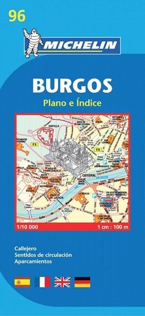 BURGOS PLANO E ÍNDICE 96 MICHELIN 2012 | 9782067158481 | VARIOS AUTORES | Llibreria La Gralla | Llibreria online de Granollers