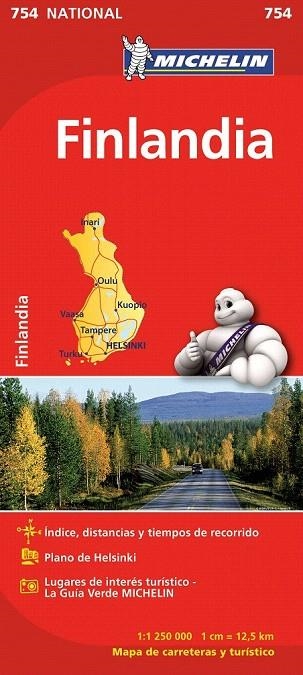 FINLANDIA MAPA NATIONAL 754 | 9782067172906 | Llibreria La Gralla | Librería online de Granollers